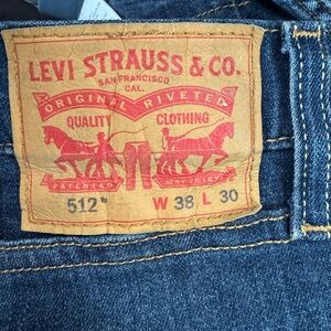 Levi's Blue Slim Jeans Classic Style